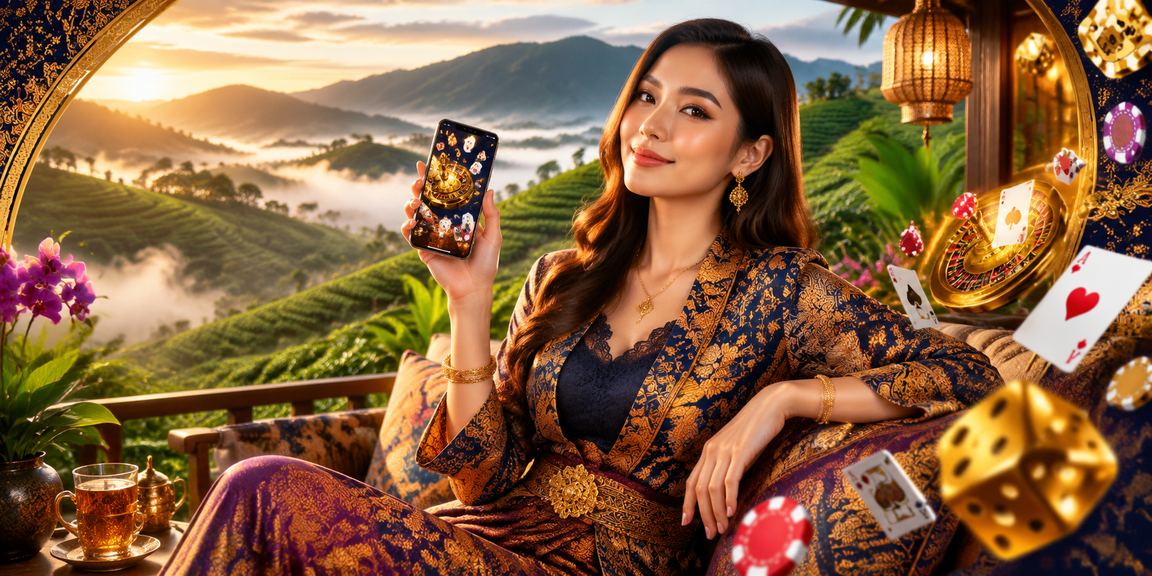 Meja Baccarat klasik dengan dealer langsung di Malaysia
